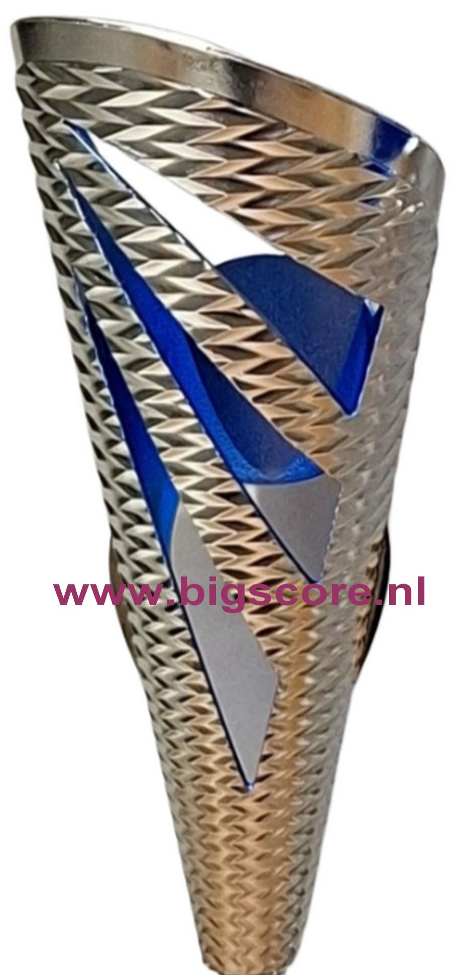 BS 2601 Kunststofbeker Blauw-Zilver mooie Cup!!